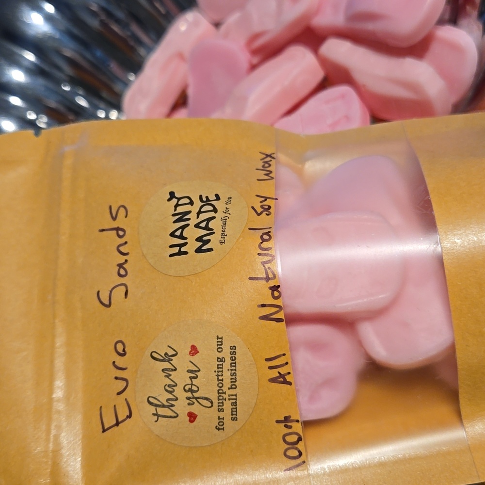 🪷 Euro Sands 8 Car Wax Melts ~ 100% All Natural Soy Home Made Wax Melts